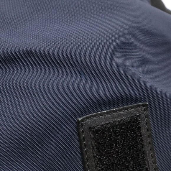 Christian Dior Homme Backpack Nylon Leather White Navy Black